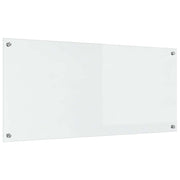 Køkkenbacksplash Transparent 110 x 50 cm hærdet glas