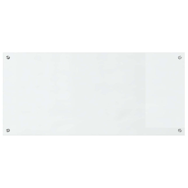 Køkkenbacksplash Transparent 110 x 50 cm hærdet glas