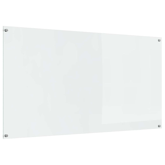 Køkkenbacksplash Transparent 110 x 60 cm hærdet glas