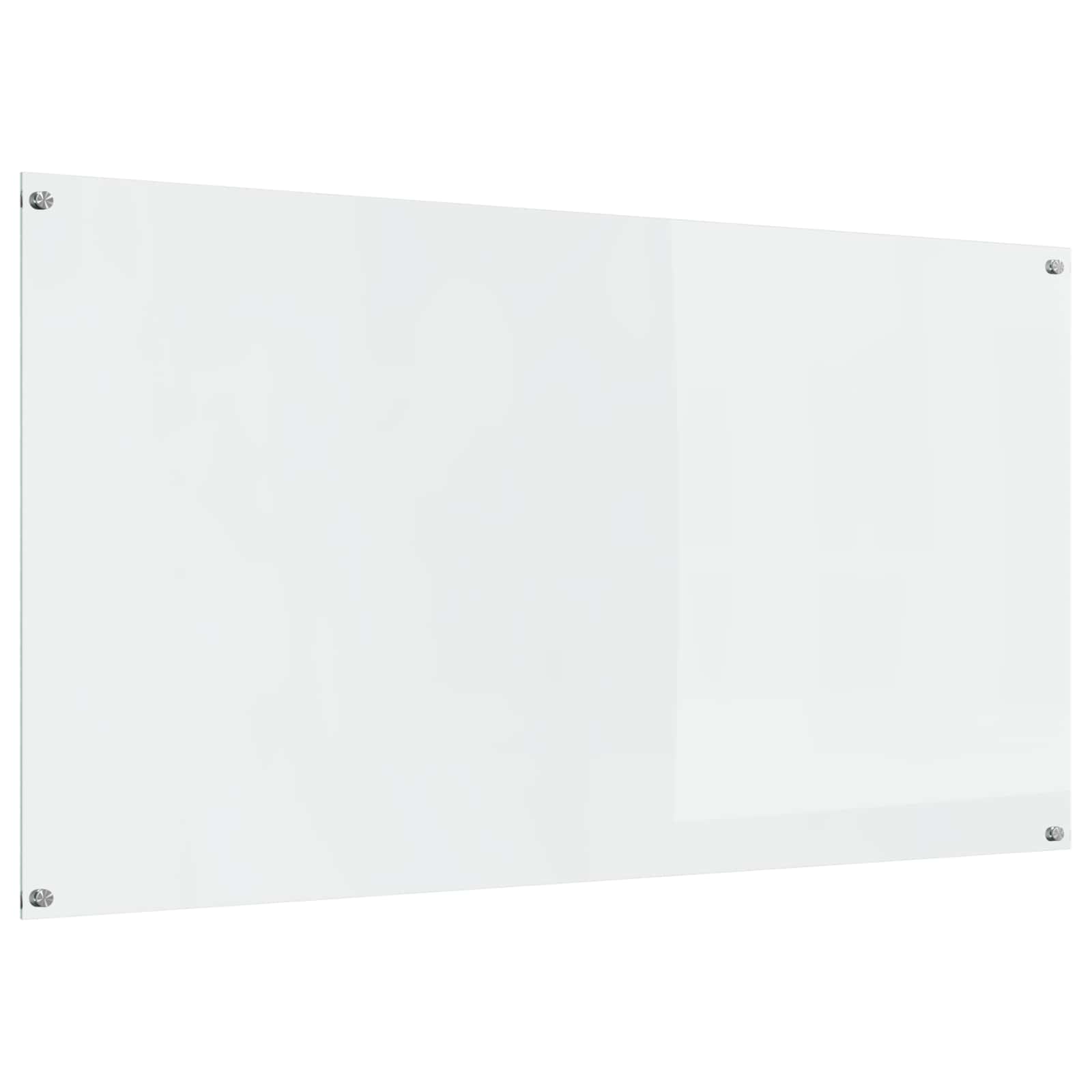 Køkkenbacksplash Transparent 110 x 60 cm hærdet glas