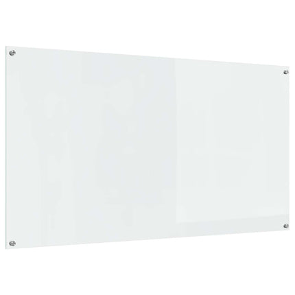 Køkkenbacksplash Transparent 110 x 60 cm hærdet glas