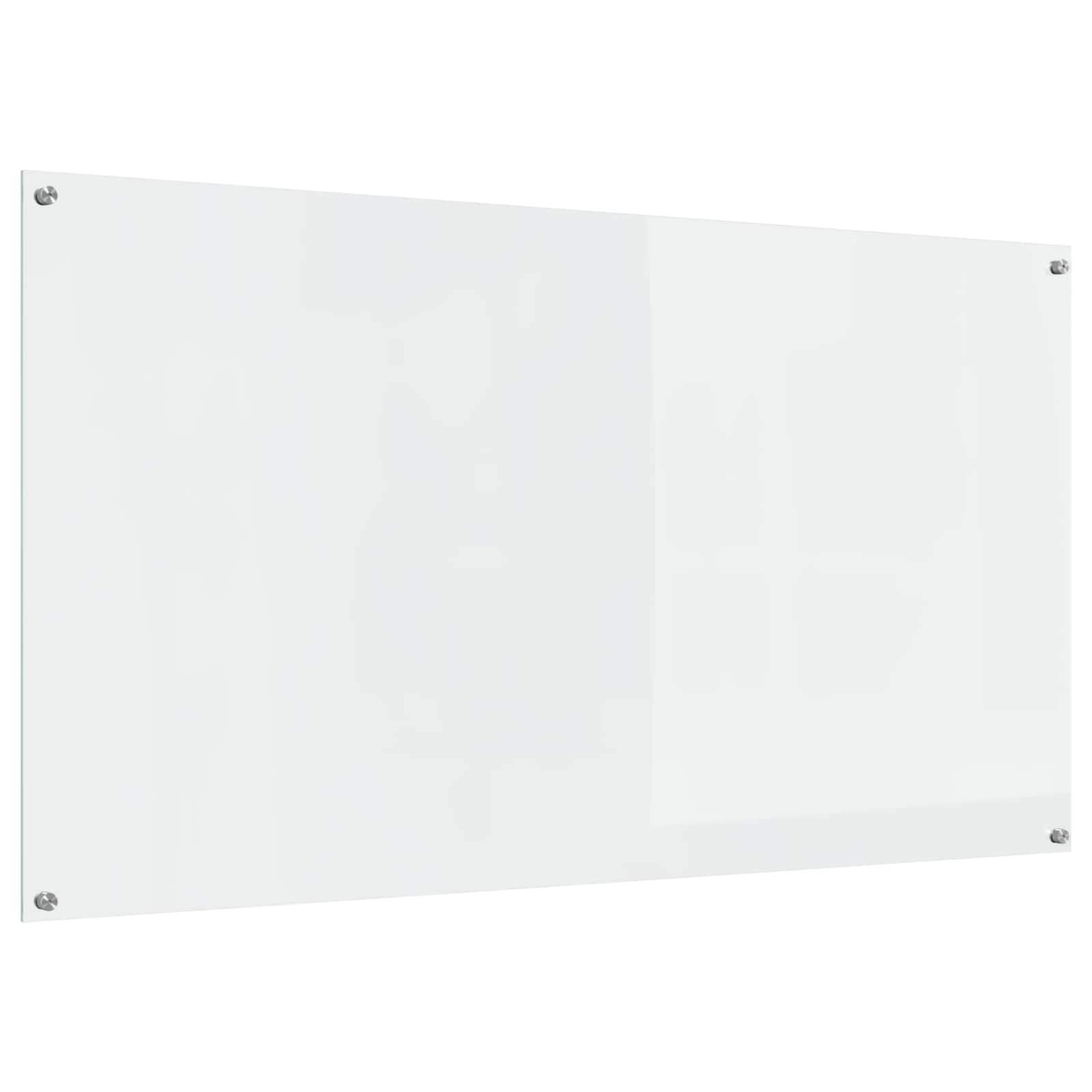 Køkkenbacksplash Transparent 110 x 60 cm hærdet glas