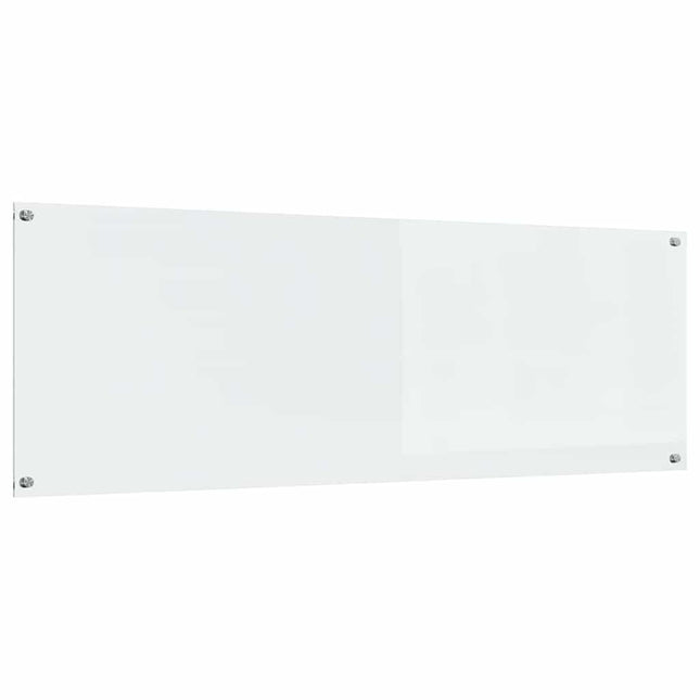 Køkkenbacksplash Transparent 120 x 40 cm hærdet glas
