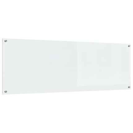 Køkkenbacksplash Transparent 120 x 40 cm hærdet glas