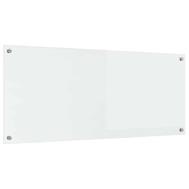 Køkkenbacksplash Transparent 120 x 50 cm hærdet glas