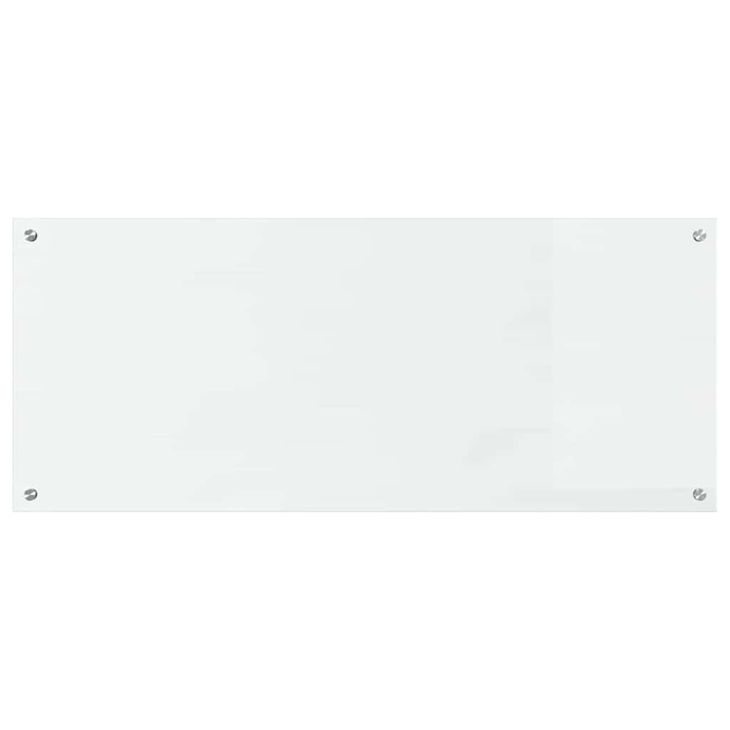 Køkkenbacksplash Transparent 120 x 50 cm hærdet glas