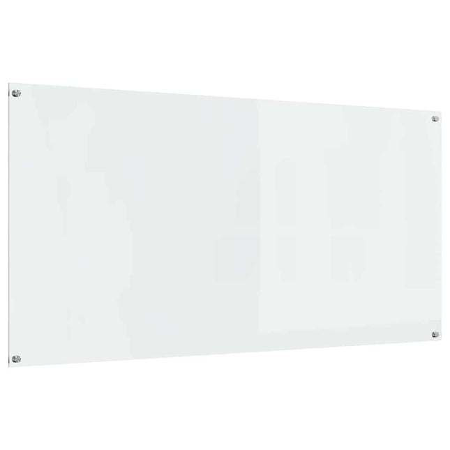 Køkkenbacksplash Transparent 120 x 60 cm hærdet glas