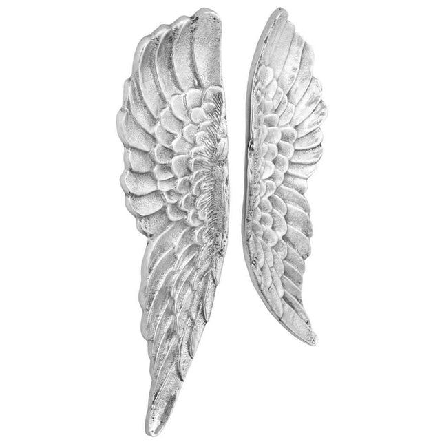 Vinger Skulptur 2 pcs Sølv 31 x 5 x 91 cm Aluminium