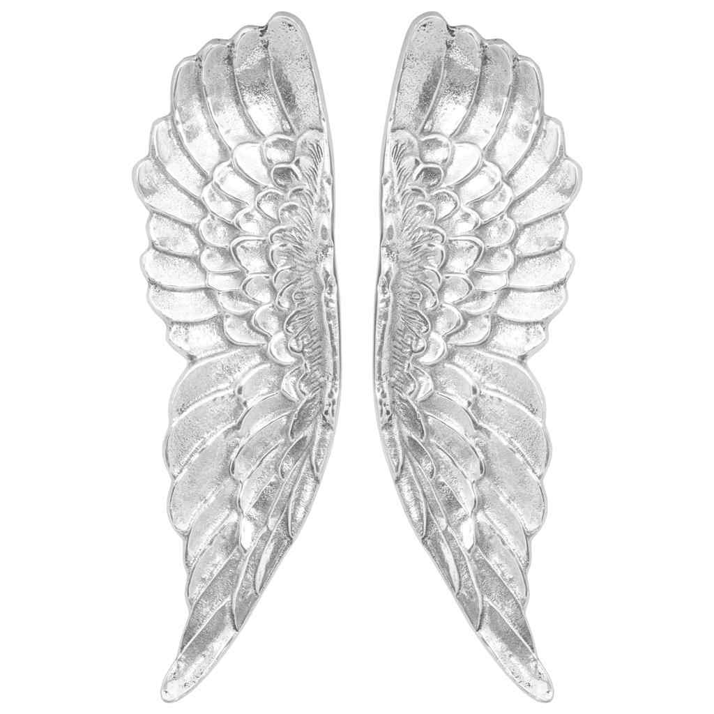 Vinger Skulptur 2 pcs Sølv 31 x 5 x 91 cm Aluminium