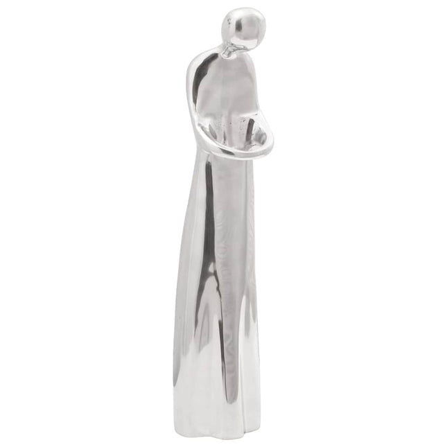 Skulptur Sølv 10 x 16 x 49 cm Aluminium