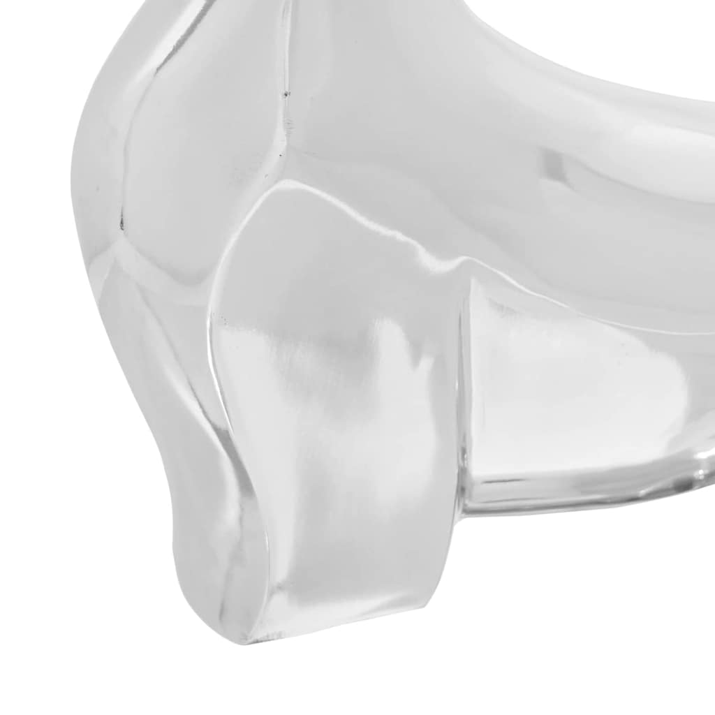 Tyrskulptur Sølv 37 x 44 x 17 cm Aluminium