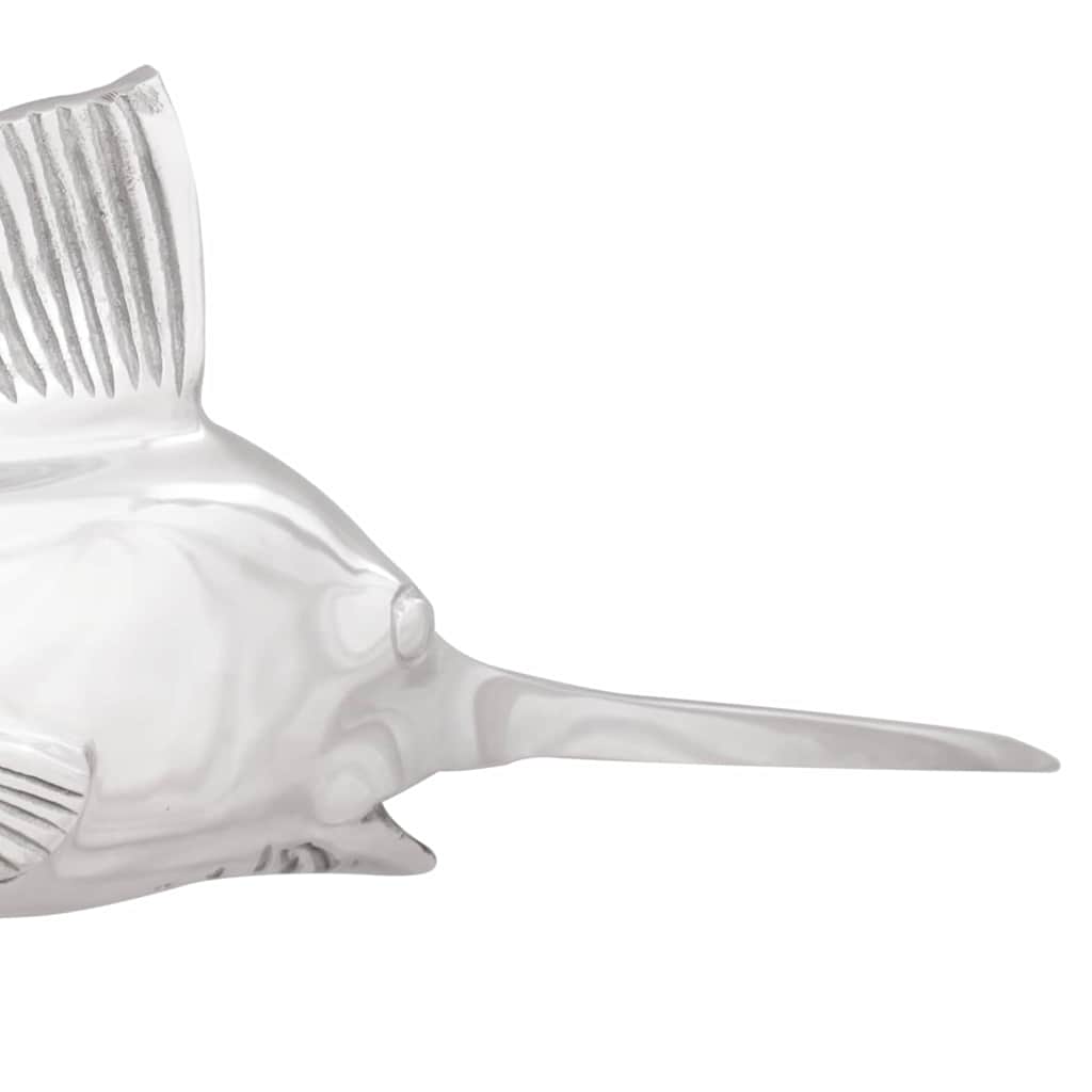 Skulptur Sølv 91 x 8 x 26 cm Aluminium