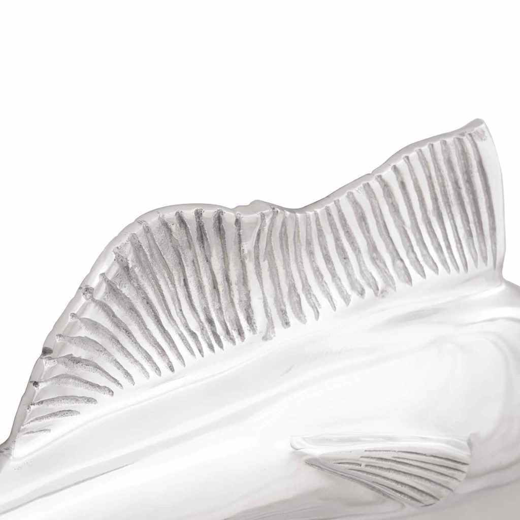 Skulptur Sølv 91 x 8 x 26 cm Aluminium