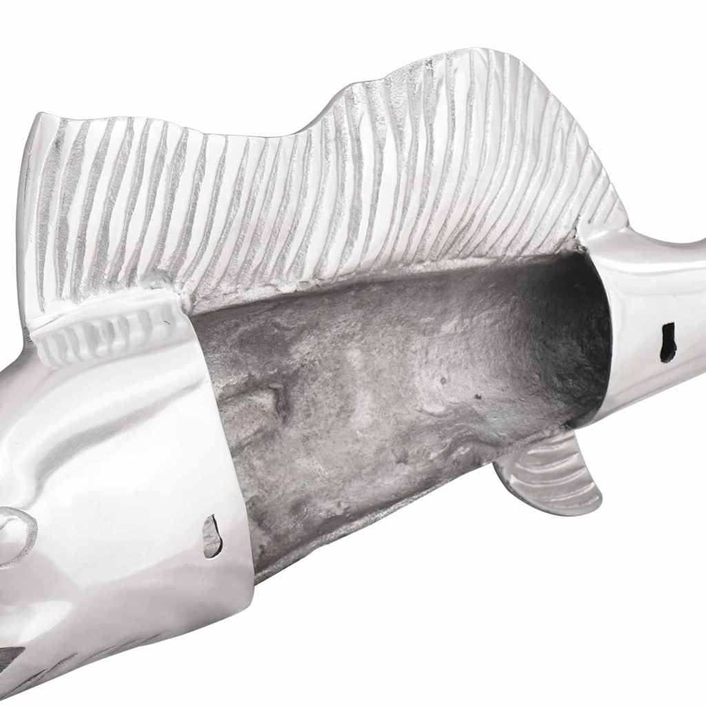 Skulptur Sølv 91 x 8 x 26 cm Aluminium