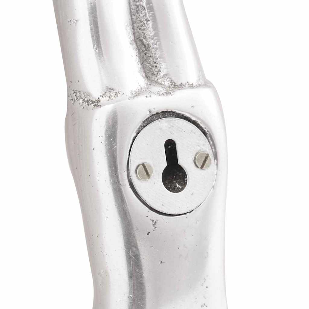 Skulptur Sølv 22 x 8 x 25 cm Aluminium