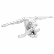 Skulptur Sølv 63 x 20 x 22 cm Aluminium