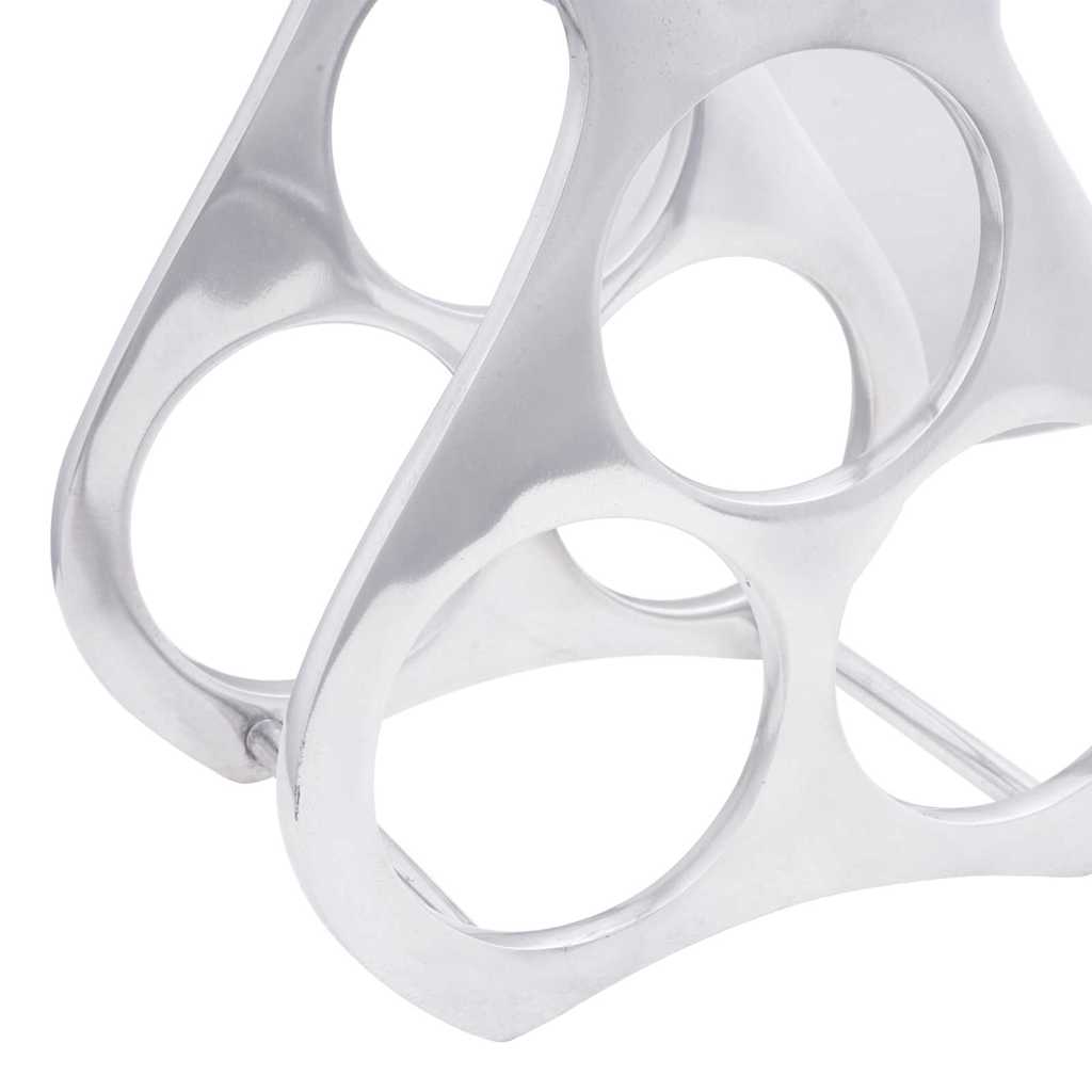 Vinfad Sølv 23 x 14 x 28 cm Aluminium