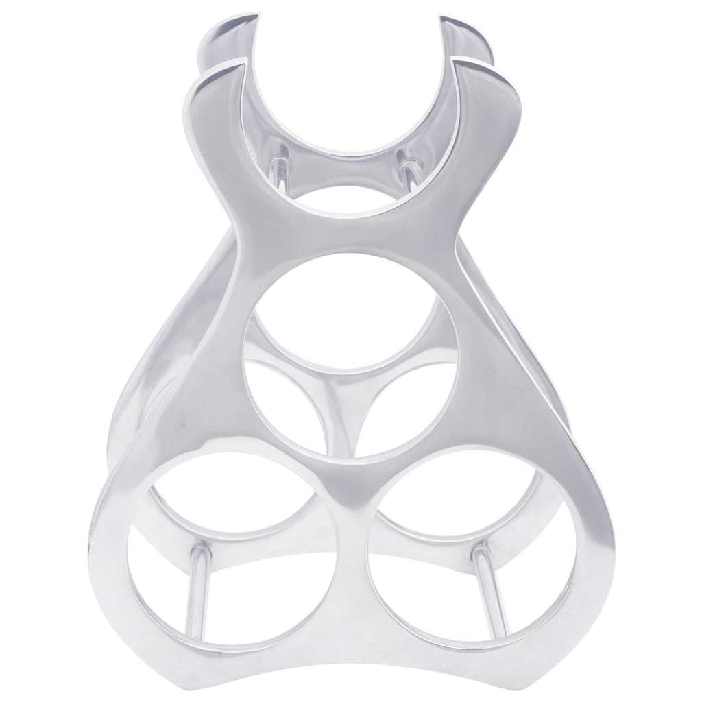 Vinfad Sølv 23 x 14 x 28 cm Aluminium