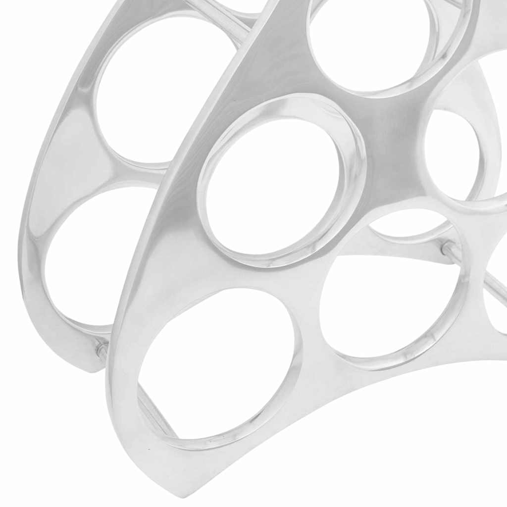 Vinfad Sølv 38 x 33 x 13 cm Aluminium