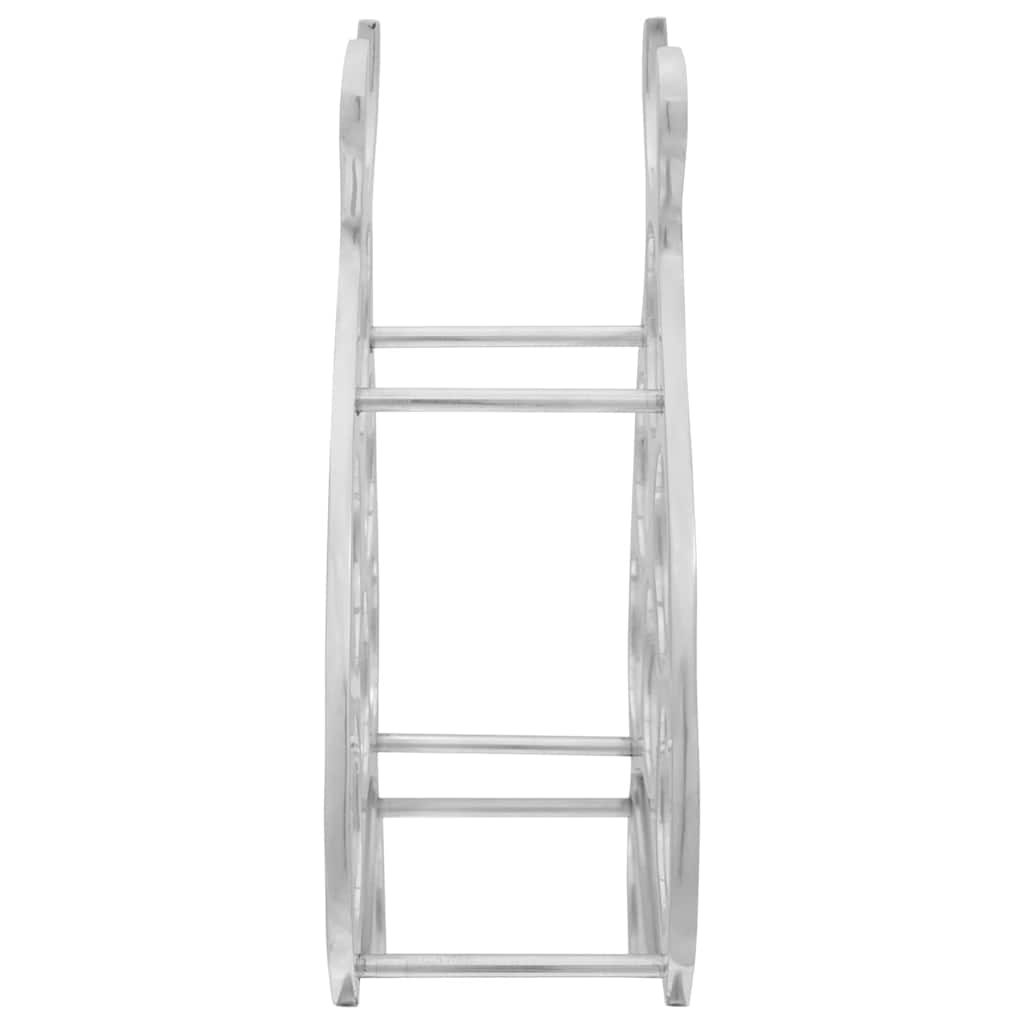 Vinfad Sølv 38 x 33 x 13 cm Aluminium