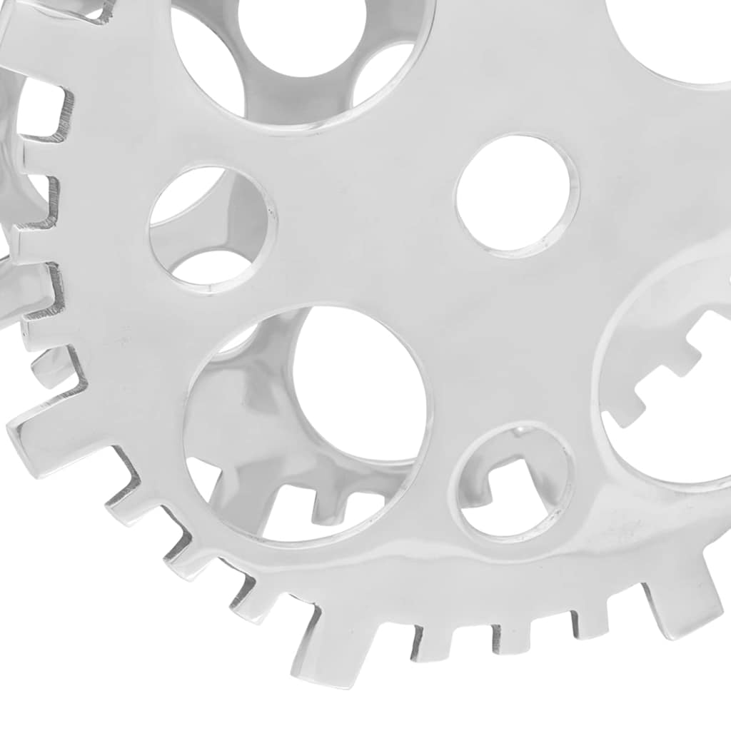 Vinfad Sølv 39 x 39 x 14 cm Aluminium