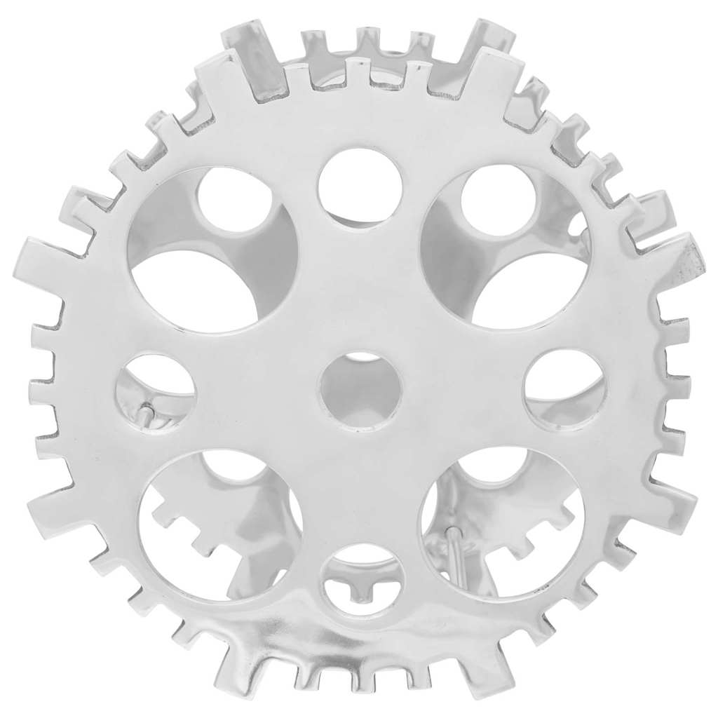 Vinfad Sølv 39 x 39 x 14 cm Aluminium