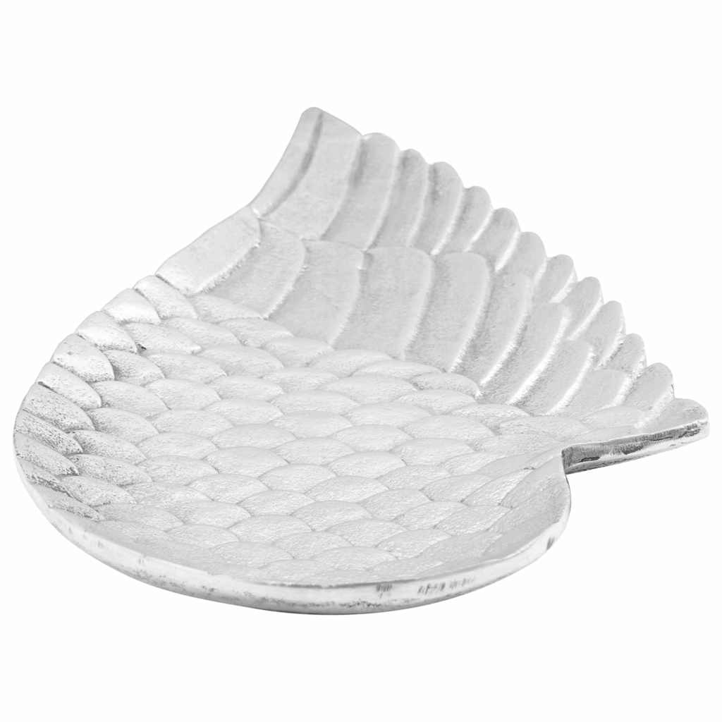 Frugtkurv 2 pcs Sølv 40 x 18 x 4 cm Aluminium