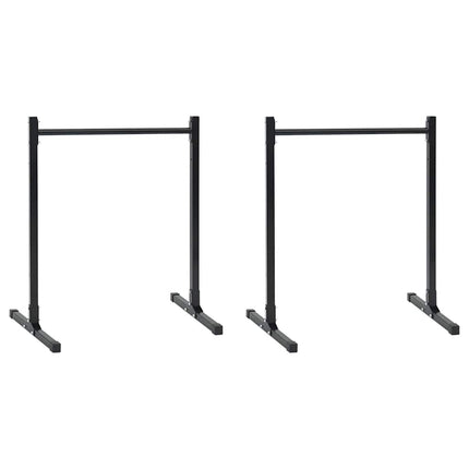 Dip Station 2 stk. Sort 55 x 90 x 104.5 cm Pulverlakeret stål