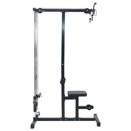 Lat pulldown maskine Sort 110 x 70 x 187 cm Pulverlakeret stål