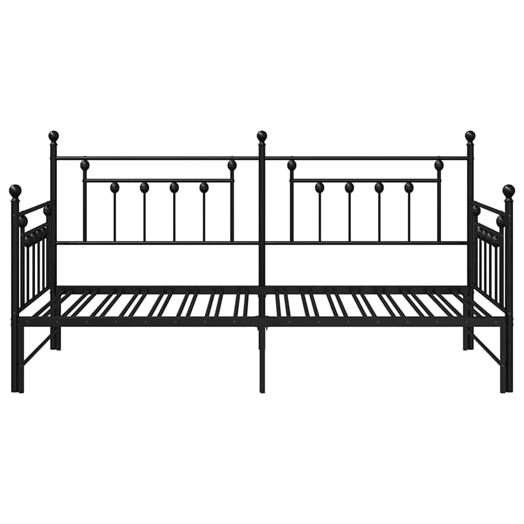 Dagsengramme Sort 107 x 203 cm Stål