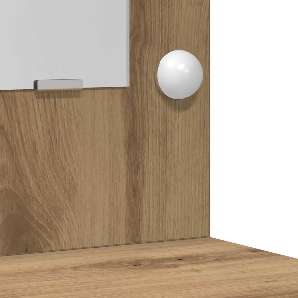 Klædeskab Artisan Egetræ 78,5 x 41 x 135 cm Konstrueret træ