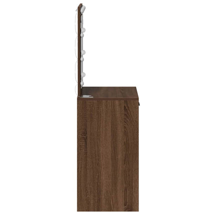 Klædeskab Brun eg 50 x 41 x 135 cm Konstrueret træ