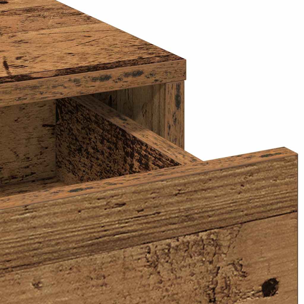 Klædeskab Gammelt træ 50 x 41 x 135 cm Konstrueret træ