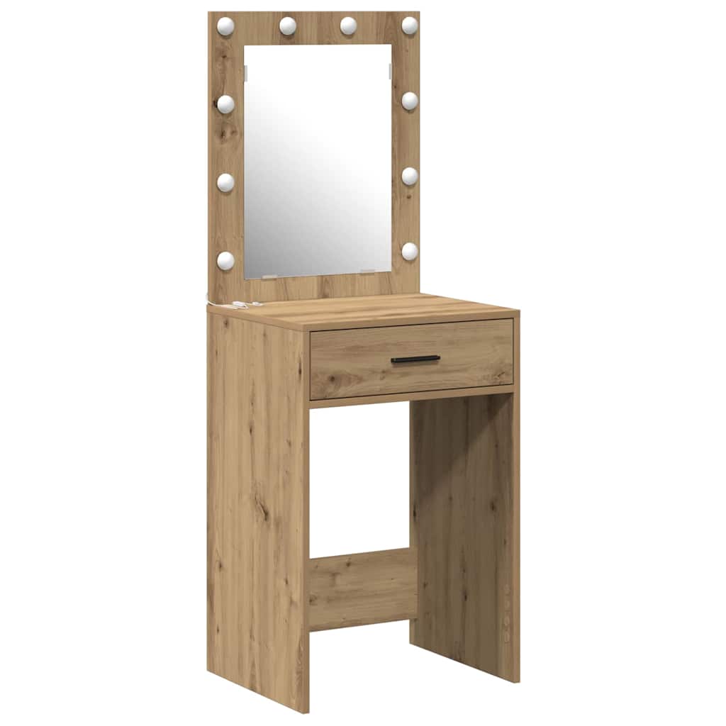 Klædeskab Artisan Egetræ 50 x 41 x 135 cm Konstrueret træ