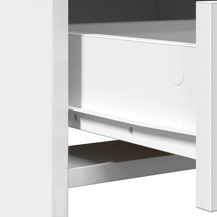 Highboard Hvid 40 x 41 x 135 cm Konstrueret træ