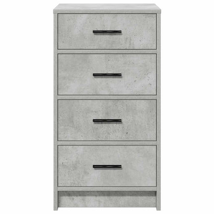 Sideboard Betongrå 40 x 41 x 75 cm Konstrueret træ