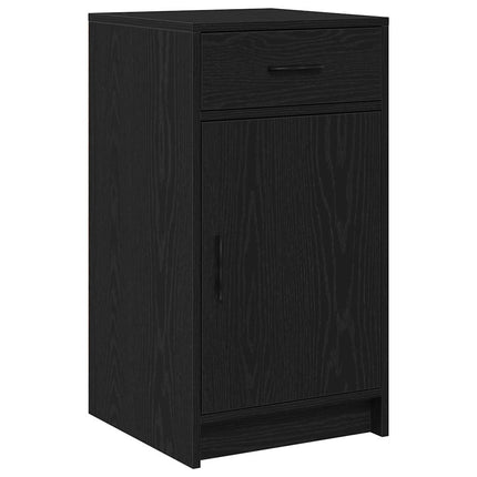 Sideboard Sort eg 40 x 40.5 x 75 cm Konstrueret træ