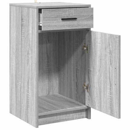 Sideboard Grå Sonoma 40 x 40.5 x 75 cm Konstrueret træ