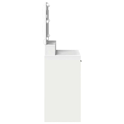 Klædeskab Hvid 79 x 41 x 135 cm Konstrueret træ