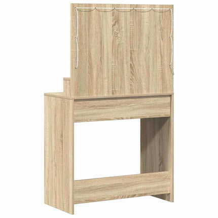 Klædeskab Sonoma eg 79 x 41 x 135 cm Konstrueret træ