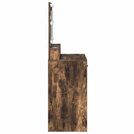 Klædeskab Røget eg 79 x 41 x 135 cm Konstrueret træ