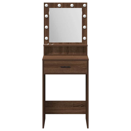 Klædeskab Brun eg 50 x 41 x 135 cm Konstrueret træ