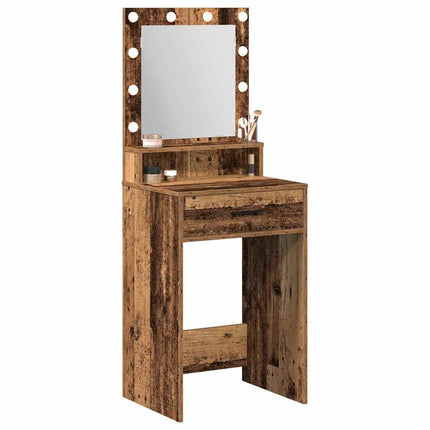 Klædeskab Gammelt træ 50 x 41 x 135 cm Konstrueret træ