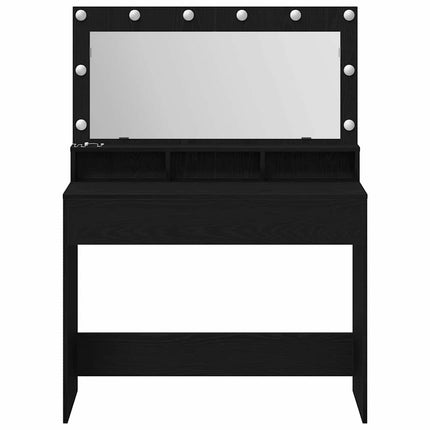 Klædeskab Sort eg 100 x 41 x 135 cm Konstrueret træ