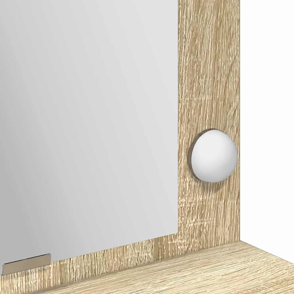 Klædeskab med hylde Sonoma eg 100 x 41 x 135 cm Konstrueret træ