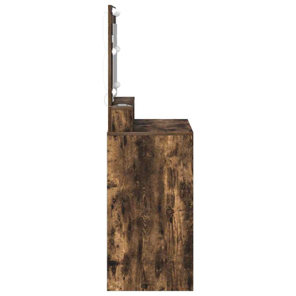 Klædeskab Røget eg 75,5 x 41 x 135 cm Konstrueret træ