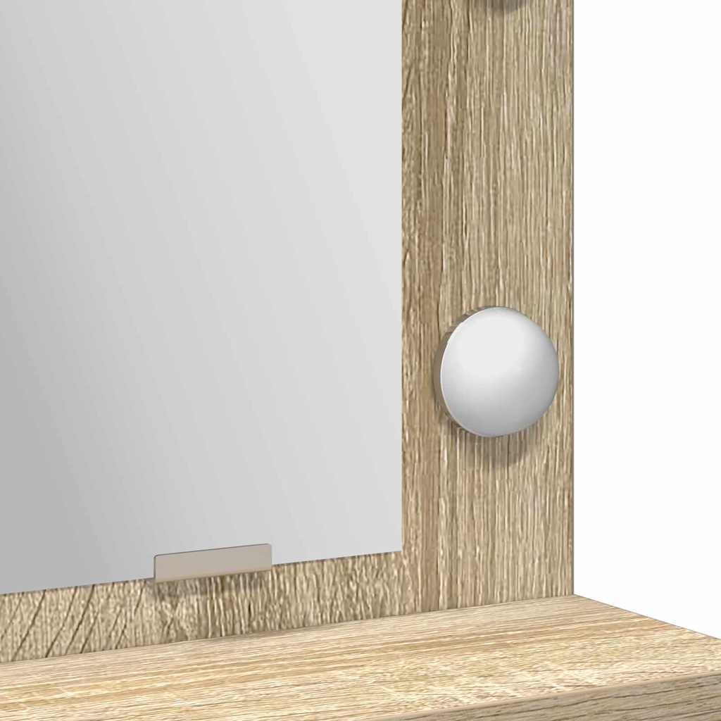 Klædeskab med hylde Sonoma eg 50 x 41 x 135 cm Konstrueret træ