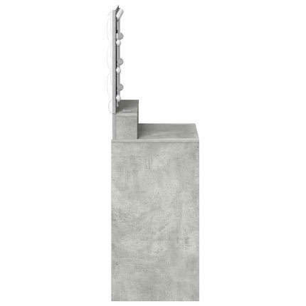 Klædeskab Beton Grå 50 x 41 x 135 cm Konstrueret træ