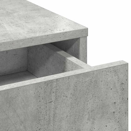 Klædeskab Beton Grå 50 x 41 x 140 cm Konstrueret træ