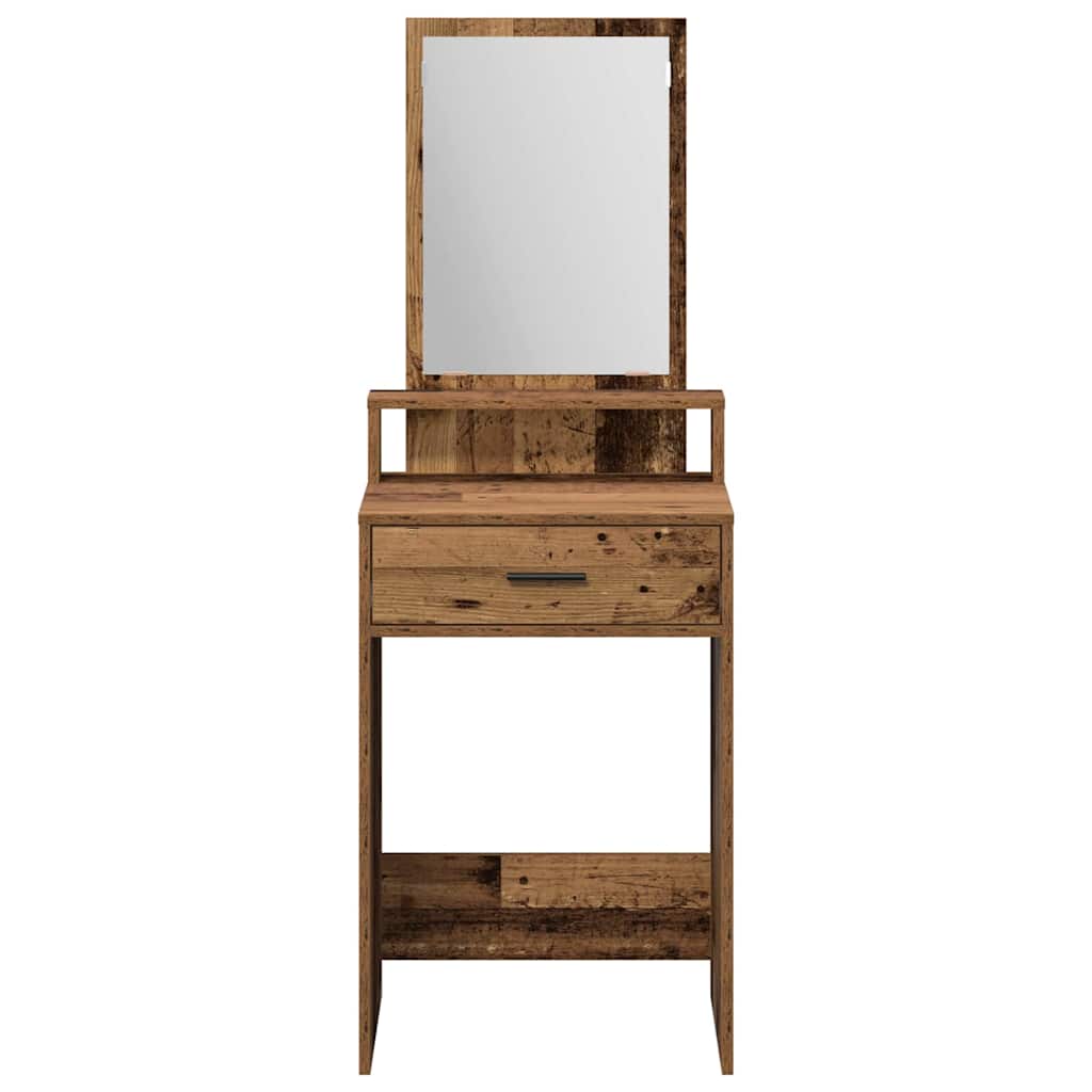 Dressingbord Gammelt træ 50 x 41 x 140 cm Konstrueret træ